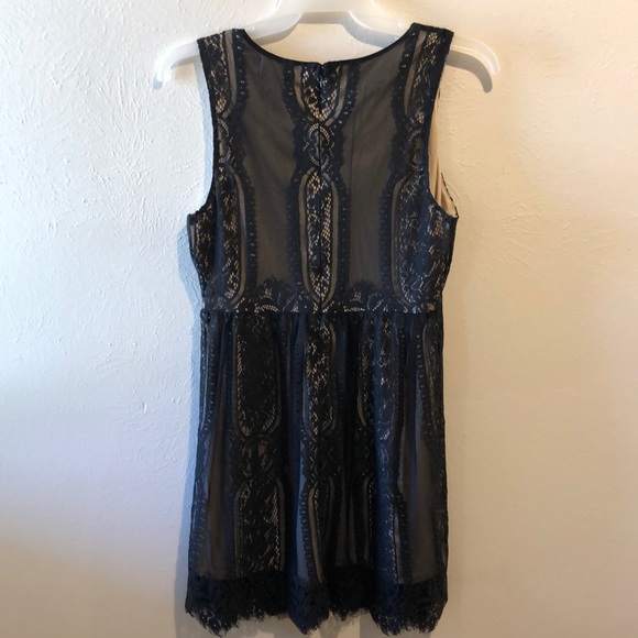 Black Lace Dress - Picture 2 of 4